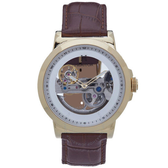 Heritor, Xander White Dial Men's Watch