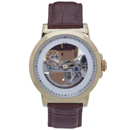 Heritor, Xander White Dial Men's Watch