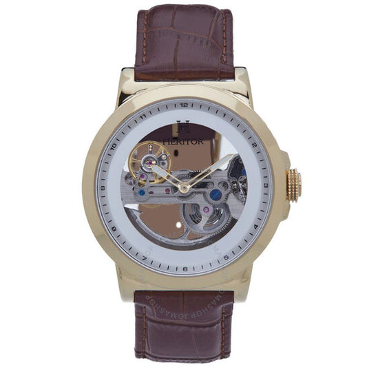 Heritor, Xander White Dial Men's Watch