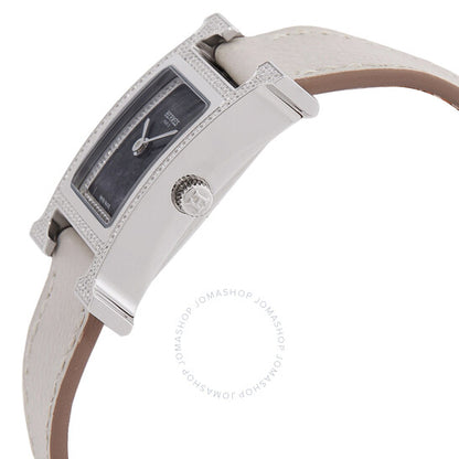 Hermes, Heure H Quartz Diamond Black Dial Ladies Watch