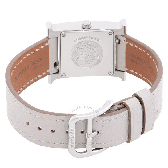 Hermes, Heure H Quartz Diamond Black Dial Ladies Watch