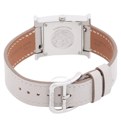 Hermes, Heure H Quartz Diamond Black Dial Ladies Watch