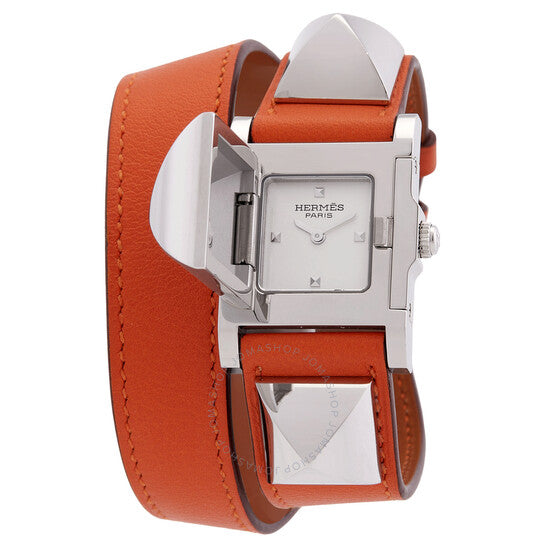 Hermes, Medor PM Quartz Silver Dial Ladies Watch