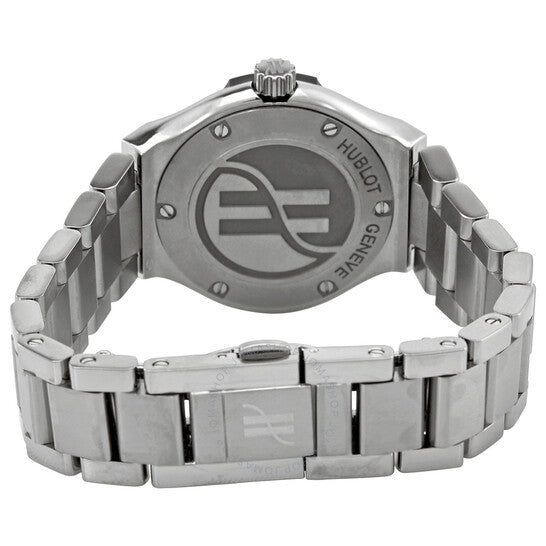 ساعة هوبلو كلاسيك فيوجن أوتوماتيكية للسيدات بمينا أسود