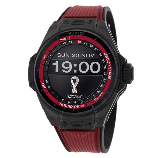 Hublot, Big Bang E FIFA World Cup Qatar 2022 Digital Black Dial Men's Watch