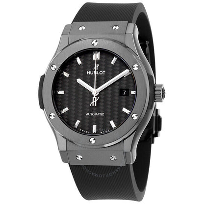 Hublot, Classic Fusion Automatic Carbon Fiber Dial Men's Watch