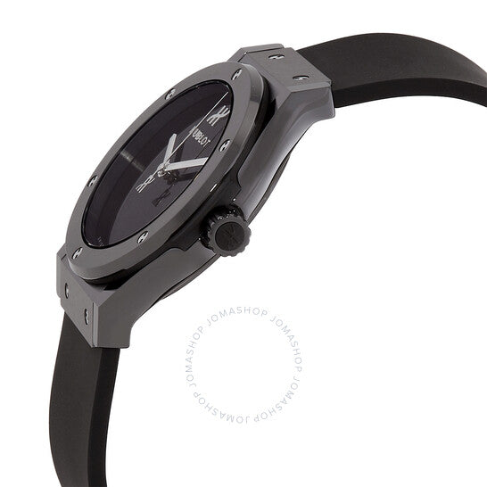 هوبلو، ساعة كلاسيك فيوجن أوتوماتيكية للرجال بمينا أسود