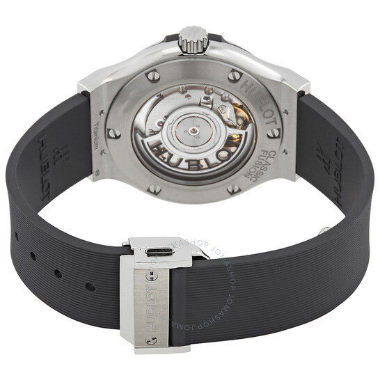 ساعة هوبلو كلاسيك فيوجن أوتوماتيكية بمينا رمادي للسيدات