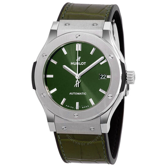 Hublot, Classic Fusion Automatic Green Dial Men's Watch