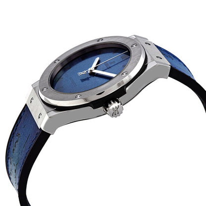 Hublot, Classic Fusion Automatic Limited Berluti Blue Men's Watch