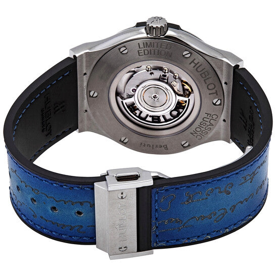 Hublot, Classic Fusion Automatic Limited Berluti Blue Men's Watch