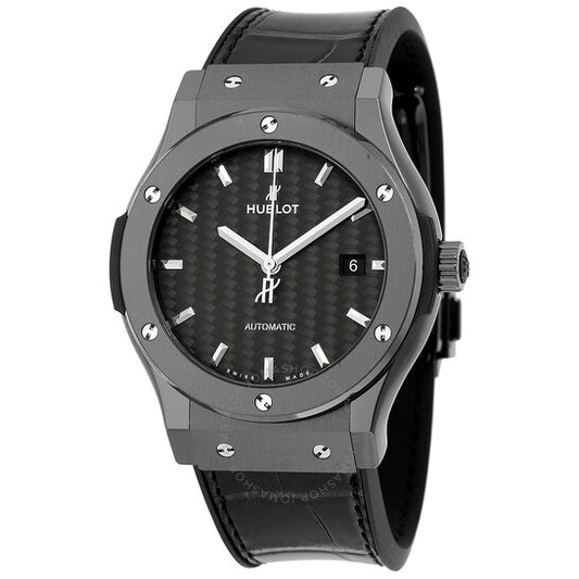 Hublot, Classic Fusion Black Carbon Fiber Dial Men's Watch 542CM1771LR