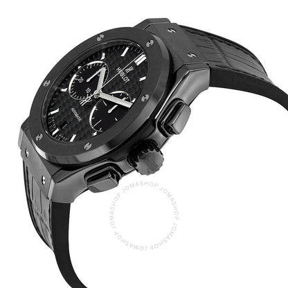 Hublot, Classic Fusion Black Ceramic Case Chronograph Watch