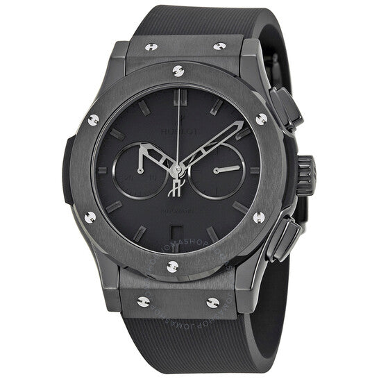 Hublot, Classic Fusion Black Dial Black Rubber Men's Watch