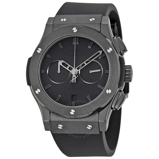 Hublot, Classic Fusion Black Dial Black Rubber Men's Watch