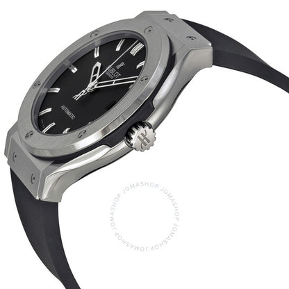 Hublot, Classic Fusion Black Dial Black Rubber Men's Watch