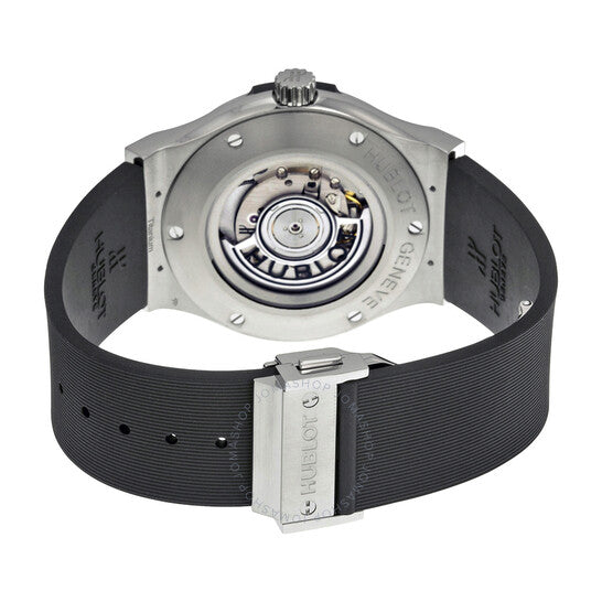 Hublot, Classic Fusion Black Dial Black Rubber Men's Watch