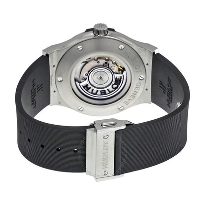 Hublot, Classic Fusion Black Dial Black Rubber Men's Watch