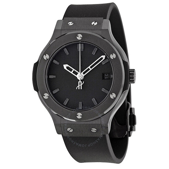 Hublot, Classic Fusion Black Dial Rubber Strap Men's Watch