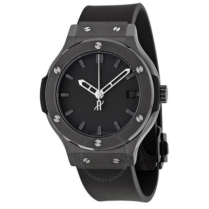 Hublot, Classic Fusion Black Dial Rubber Strap Men's Watch