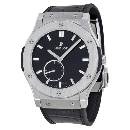 Hublot, Classic Fusion Black Dial Titanium Men's Watch 515NX1270LR