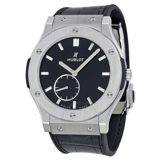 Hublot, Classic Fusion Black Dial Titanium Men's Watch 515NX1270LR