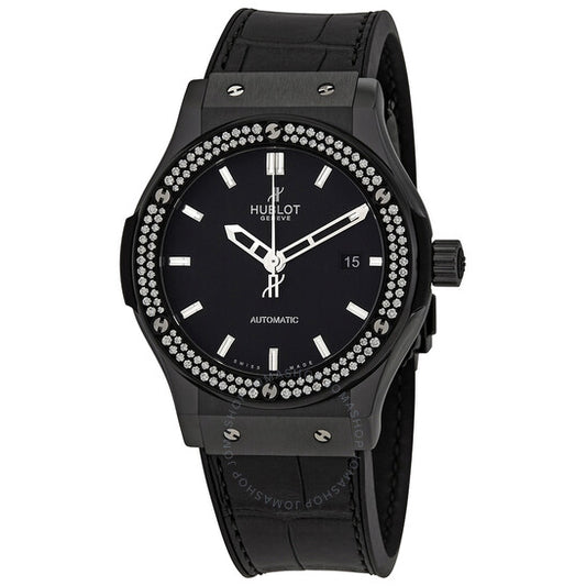 Hublot, Classic Fusion Black Magic Chronograph Automatic Black Dial Men's Watch