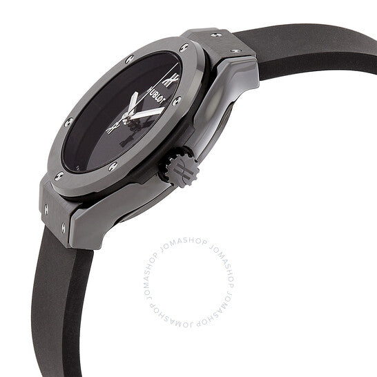 Hublot, Classic Fusion Black Magic Quartz Black Dial Watch