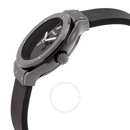 Hublot, Classic Fusion Black Magic Quartz Black Dial Watch