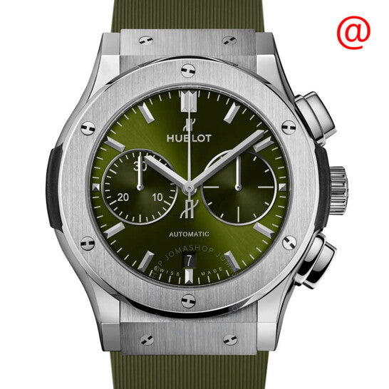 Hublot, Classic Fusion Chronograph Automatic Green Dial Men's Watch