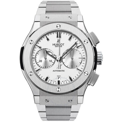 Hublot, Classic Fusion Chronograph Automatic Silver Dial Men's Watch