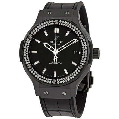 Hublot, Classic Fusion Men's Luxury Automatic Diamond Bezel Watch