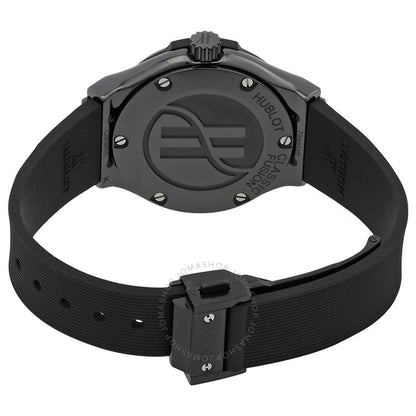 ساعة هوبلو كلاسيك فيوجن كوارتز بمينا سوداء للسيدات