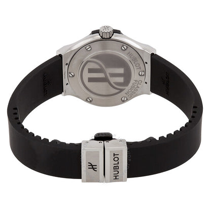 ساعة هوبلو كلاسيك فيوجن كوارتز بمينا سوداء للسيدات