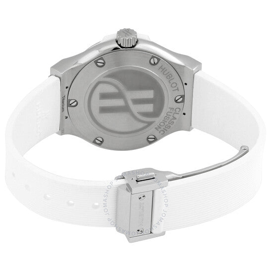 Hublot, Classic Fusion Quartz Diamond White Dial Ladies Watch