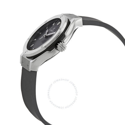 ساعة هوبلو كلاسيك فيوجن كوارتز بمينا رمادي للسيدات