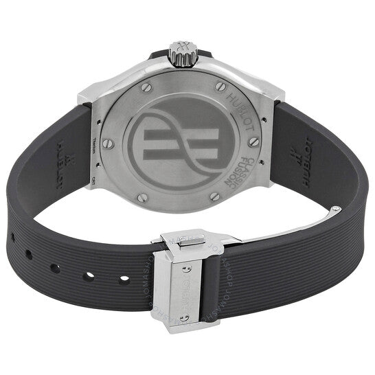 ساعة هوبلو كلاسيك فيوجن كوارتز بمينا رمادي للسيدات