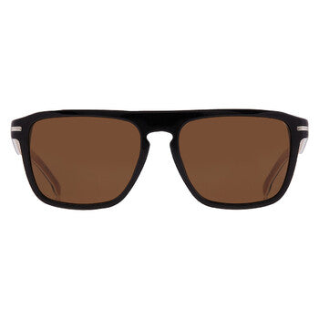 Brown Browline Men's Sunglasses