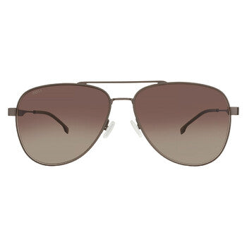 Brown Gradient Pilot Men's Sunglasses