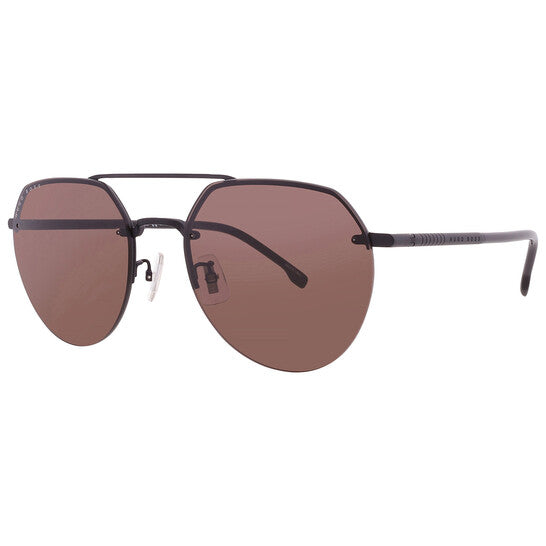 Brown Pilot Men's Sunglasses