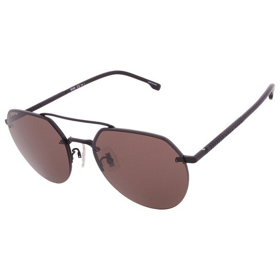 Brown Pilot Men's Sunglasses