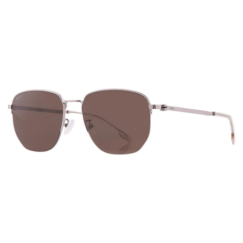 Brown Square Men's Sunglasses