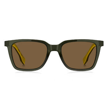 Brown Square Men's Sunglasses