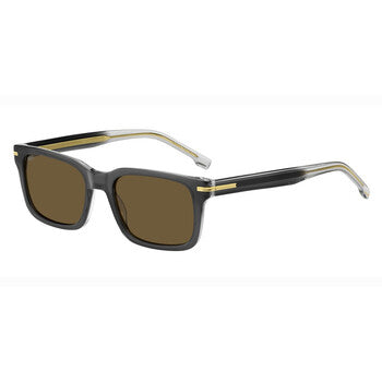Brown Square Men's Sunglasses