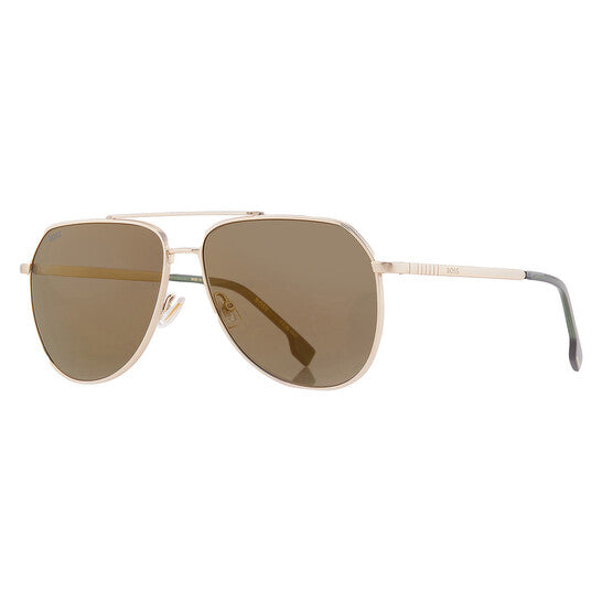 Gold Antireflex Pilot Men's Sunglasses