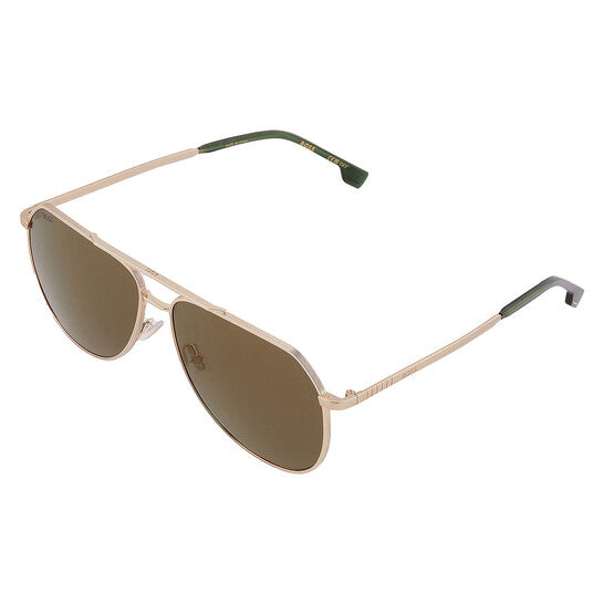 Gold Antireflex Pilot Men's Sunglasses