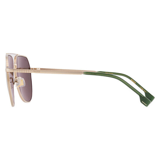 Gold Antireflex Pilot Men's Sunglasses