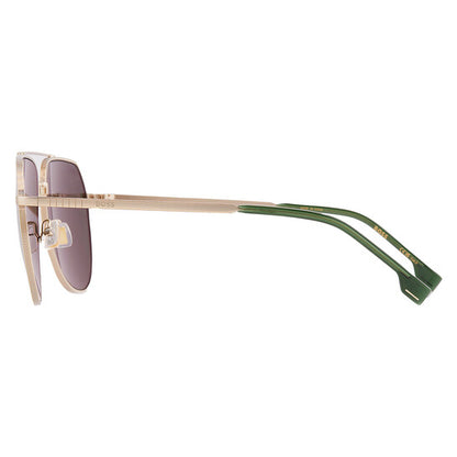 Gold Antireflex Pilot Men's Sunglasses