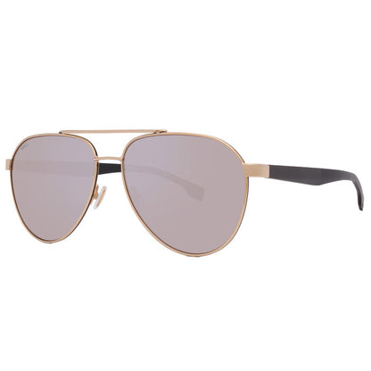 Gold Antireflex Pilot Men's Sunglasses