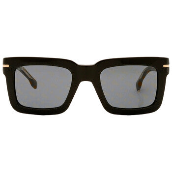 Gold Logo Square Men's Sunglasses